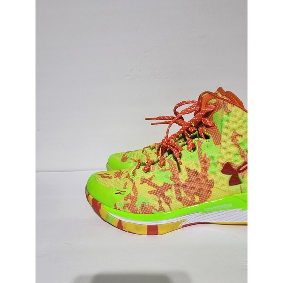 Under Armour  Curry 1 Retro Sour Patch Kids x 3026196 300 Basketball Shoe Size 8 - Picture 5 of 12